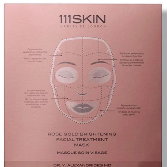 111SKIN Rose gold masks - Picture 1 of 3